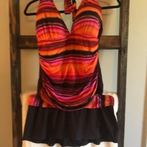 2 piece tankini swimsuit